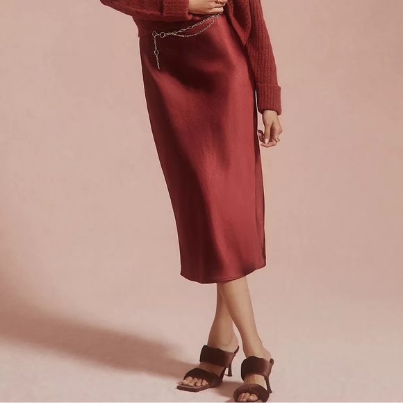 Anthropologie Mare Mare Layered Sweater & Slip Midi Dress - Picture 11 of 15